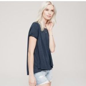 NAVY SWING TEE