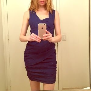 Royal blue Reiss cocktail dress