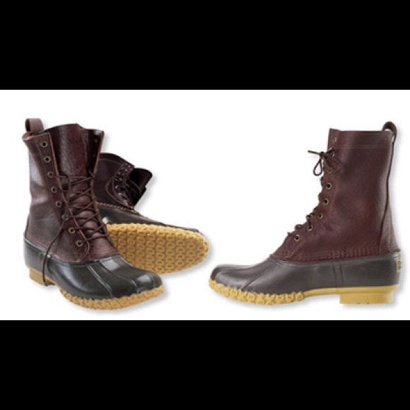 L.L. Bean Shoes - Dark brown, tall LL Bean boots