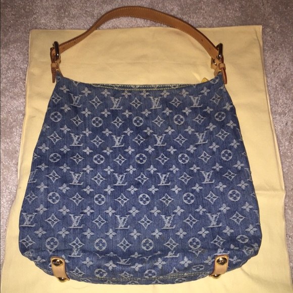 ✖️SOLD✖️Louis Vuitton Denim "Baggy Jean" Bag - Picture 2 of 4