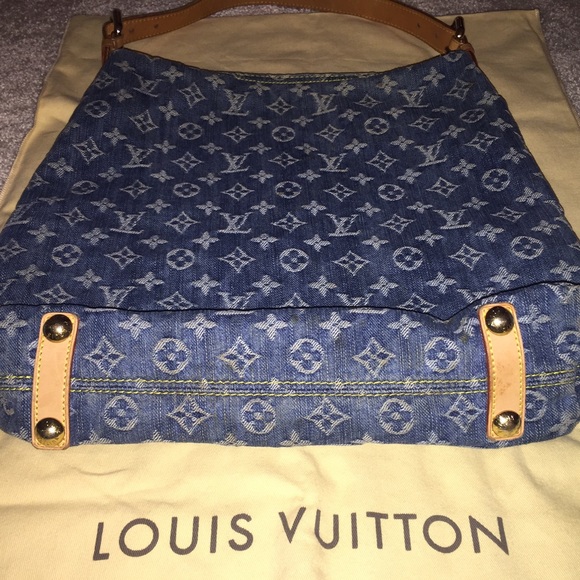 ✖️SOLD✖️Louis Vuitton Denim "Baggy Jean" Bag - Picture 3 of 4