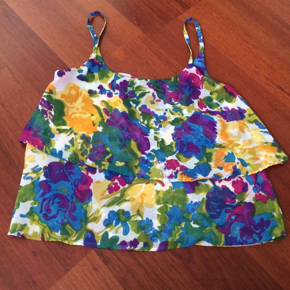 Spring Floral Tank
