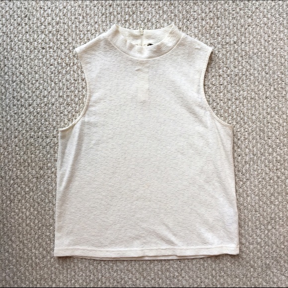 Sleeveless Mock-Neck Topshop Top