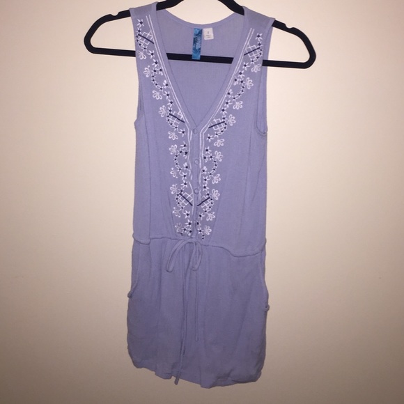 Light Blue Romper