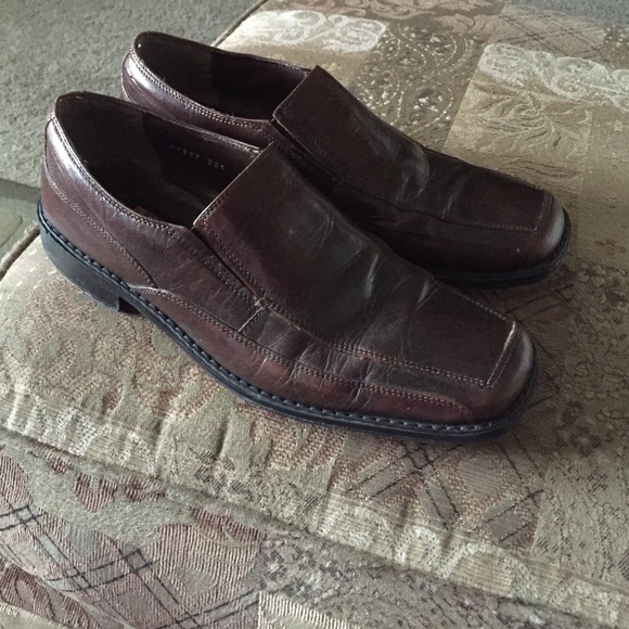 Men's brown dress shoes - Picture 1 of 2