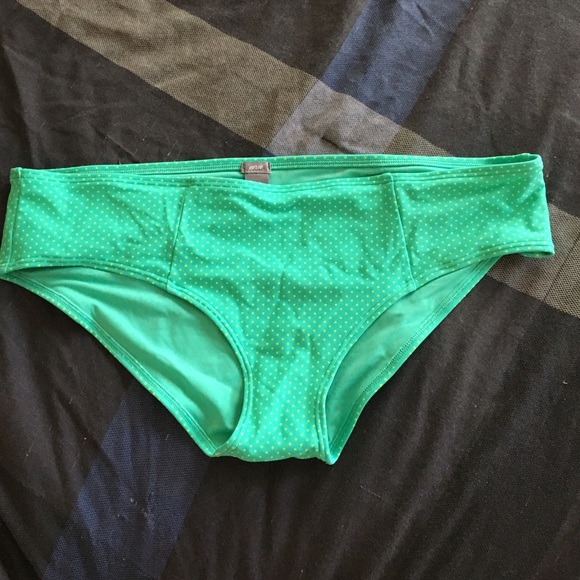 Aerie polka dot swim bottoms