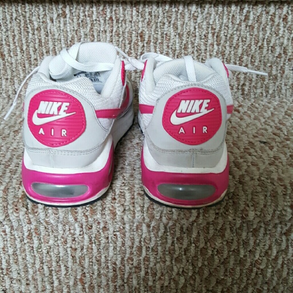Pink, greay and white sneakers