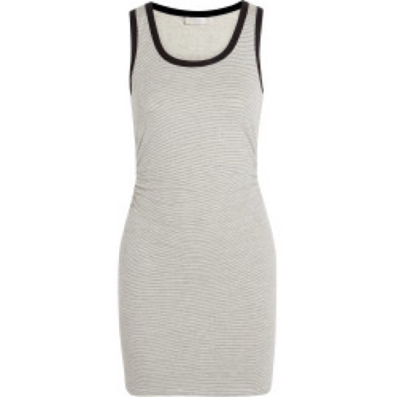 KAIN label black and white stripe dress
