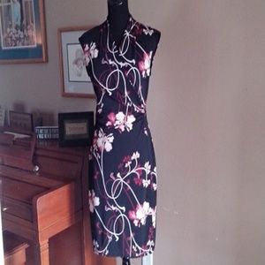 New york and company wrap style dress