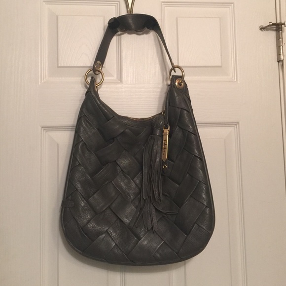 cole haan basket weave handbag
