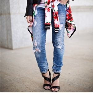 Zara Slim Fit Boyfriend Jeans