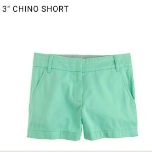 J. Crew chino shorts