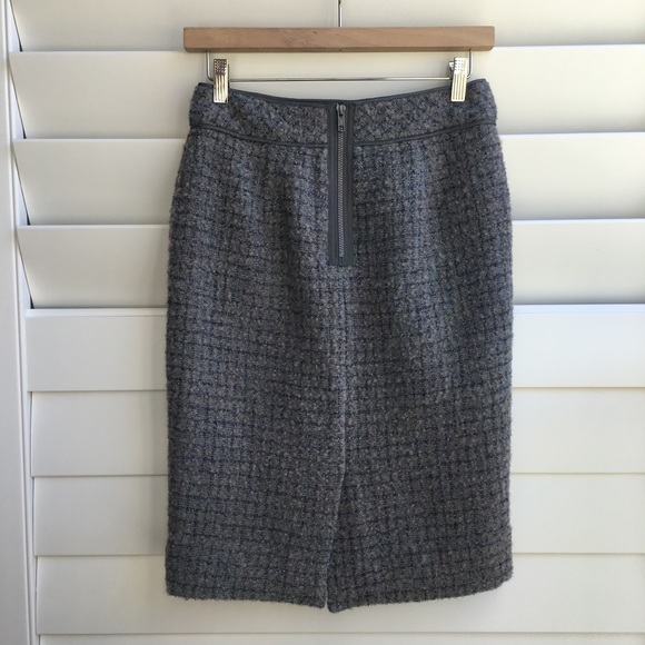 JCrew No. 2 Pencil Skirt (Metallic Bouclé) - Picture 3 of 6