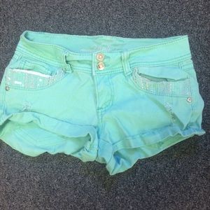 Vanity colored shorts