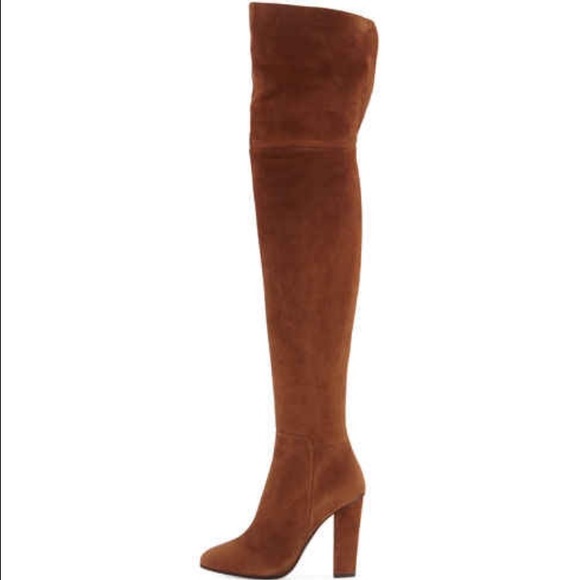 Giuseppe 'Alabama' suede over the knee boots size7 - Picture 2 of 4