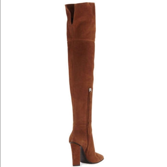 Giuseppe 'Alabama' suede over the knee boots size7 - Picture 4 of 4
