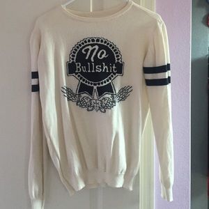 Brandy Melville No Bullshit Sweater