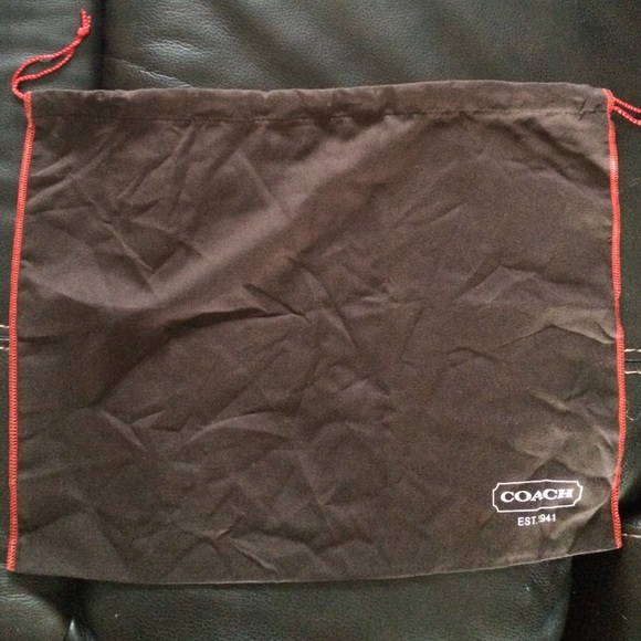 Coach dust bag