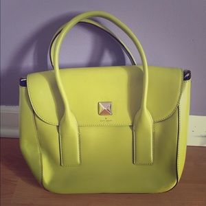 Green Kate Spade Purse