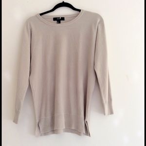 Cuddly soft pink long sweater