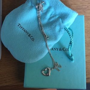 Tiffany's silver heart pendant