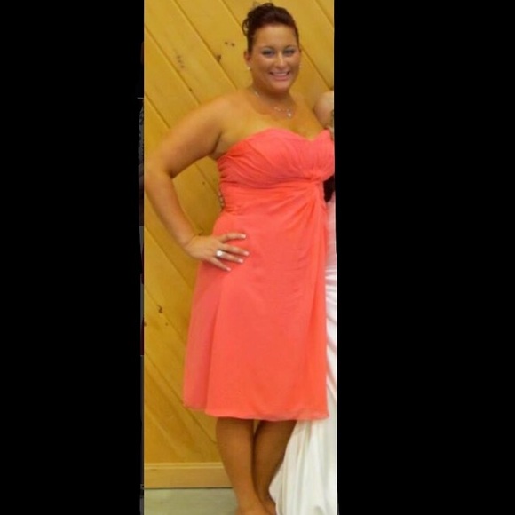 Pink formal dress