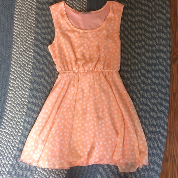 Francesca's Polka Dot Dress