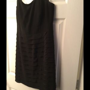 Gianni Bini strapless black dress
