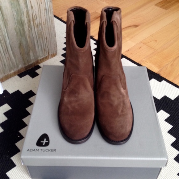 Anthropologie Shoes - SALE!!! Anthropologie Elmont Suede Booties, Sz 8.5