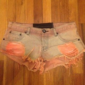 One teaspoon trashwhores shorts!