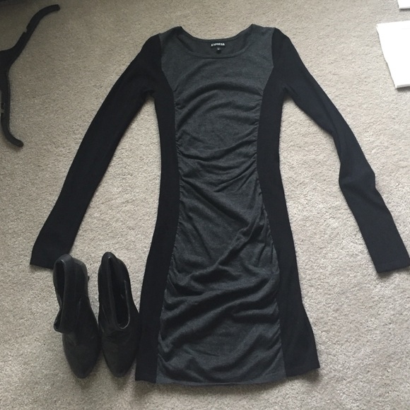 Express sweater dress