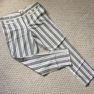 Banana Republic Striped Slim Pants