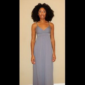 Grey Maxi Dress