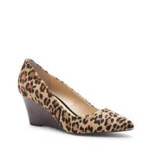 Sole Society Leopard Wedge Juli