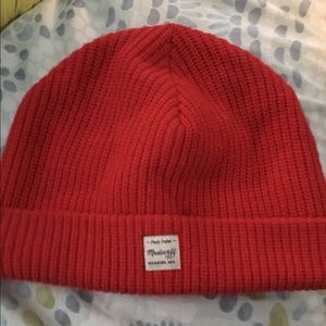 Red Madewell beanie