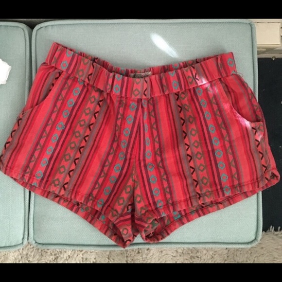 Urban outfitters tribal print shorts!