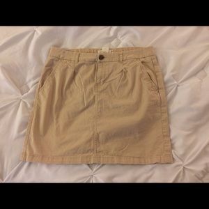 H & M khaki skirt