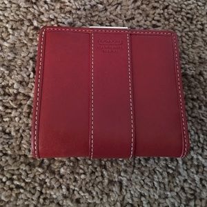 Coach wallet with coin purse