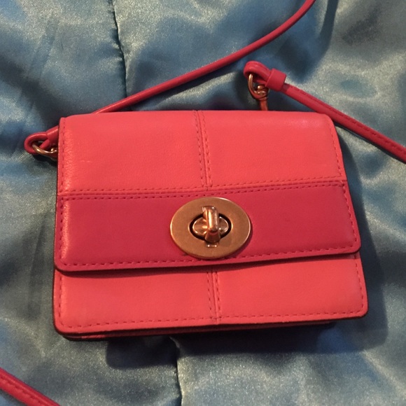 Coach cross body bag