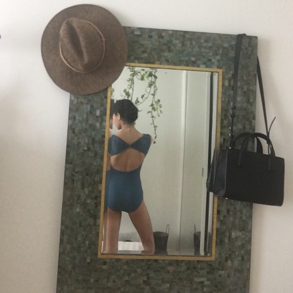 Blue Bloch leotard with lacy floral details💙 - Picture 2 of 3