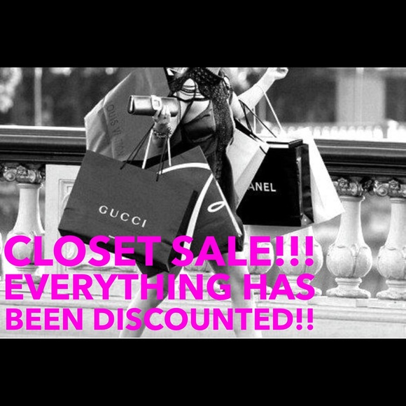 Closet Sale!!! Prices go back up March 27th!!