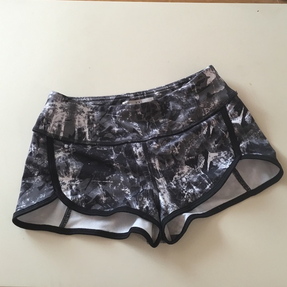 Grey black and white dance shorts❤️