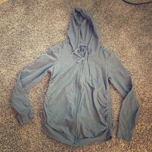 Maternity Zip Up Hoodie