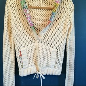 Free People hooded sweater