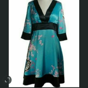 Chic star kimono dress