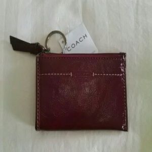 Coach patent mini skinny