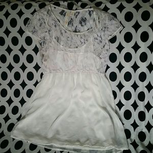 White Intricate Blouse