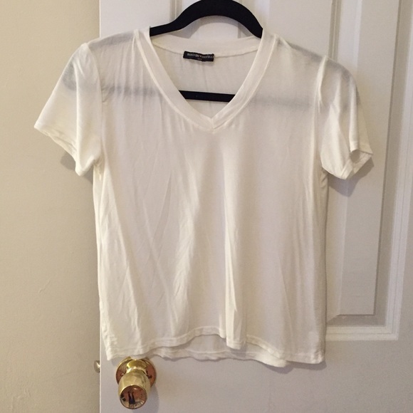 Brandy Melville White Tshirt