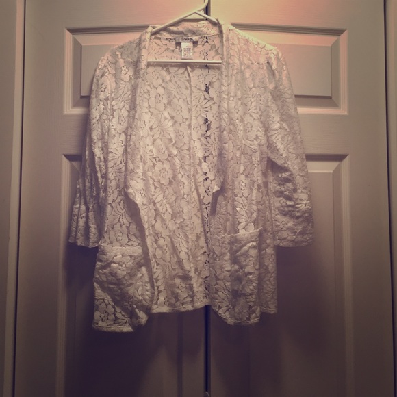 Imitation Lace Blazer