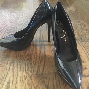 Black heels. Never worn!